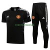 Manchester United Champions League Maillot d'Entraînement 22-23 Noir Blanc Pour Homme